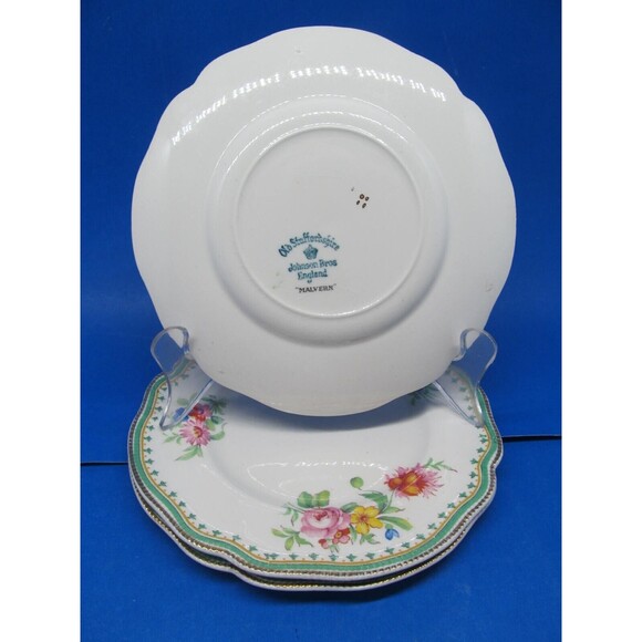 Johnson Brothers Old Staffordshire Malvern Three 6 3/8" Bread Plates - Picture 2 of 12